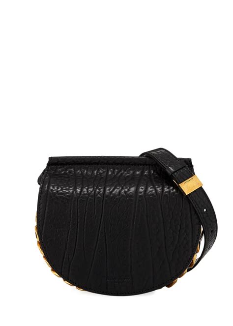 Givenchy Infinity Mini Leather Saddle Bag 